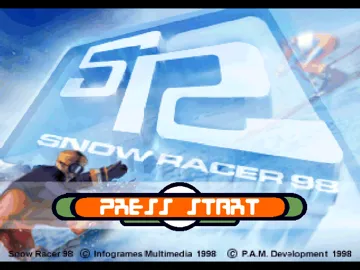 Snow Racer 98 (EU) screen shot title